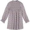 Audrey Dress, Grey & Lavender Disty Floral - Dresses - 1 - thumbnail