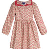 Lindsey Dress, Cream & Pink Floral - Dresses - 1 - thumbnail