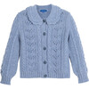 Annaleise Cardigan, Denim Blue - Sweaters - 1 - thumbnail