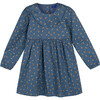 Aja Dress, Blue & Yellow Floral - Dresses - 1 - thumbnail