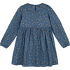 Aja Dress, Blue & Yellow Floral - Dresses - 3