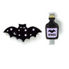 Starry Bat Beaded Necklace Bundle, Black - Mixed Accessories Set - 2 - thumbnail