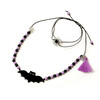 Starry Bat Beaded Necklace Bundle, Black - Mixed Accessories Set - 3 - thumbnail