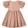 Taffeta Dress, Antique Pink - Dresses - 1 - thumbnail
