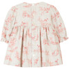 Rosewood Flannel Smocked Dress, Pink - Dresses - 2