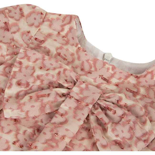 Taffeta Baby Dress, Antique Pink - Dresses - 3