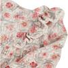 Romantic Floral & Vintage Lace Dress, Pink - Dresses - 3