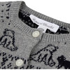 Bear Friends Cotton Cashmere Jumpsuit, Grey - Rompers - 4
