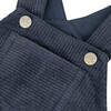 Corduroy Overalls, Navy - Rompers - 3