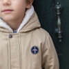 Faux-Fur Lined Parka, Brown - Coats - 4