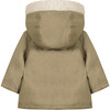 Faux-Fur Lined Parka, Brown - Coats - 5