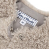 Faux Sheepskin Layering Vest, Brown - Vests - 3