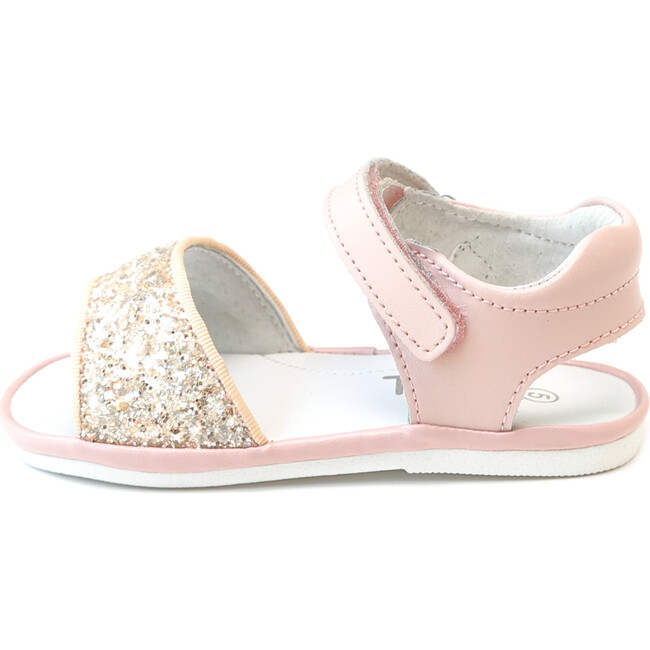 Baby Elise Glitter Open Toe Sandal, Pink