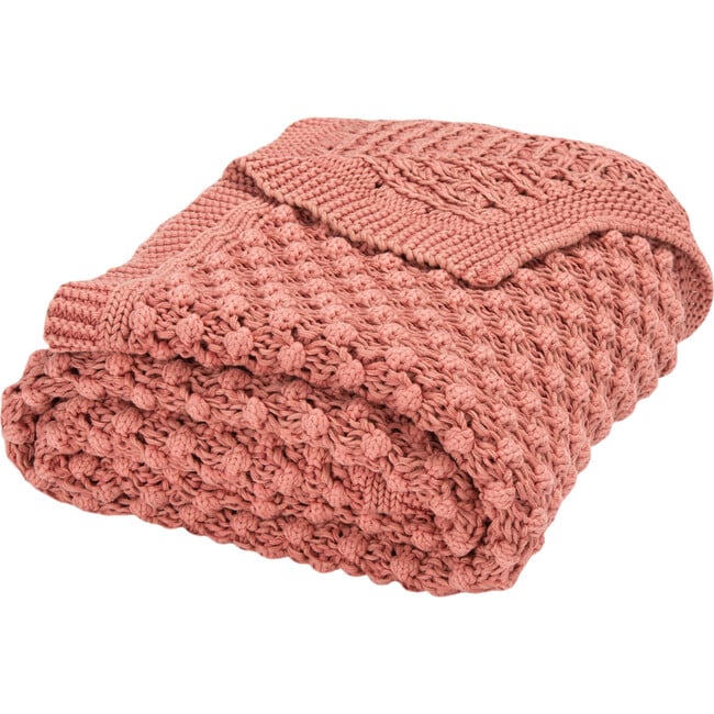 Larza Throw Blanket, Pink