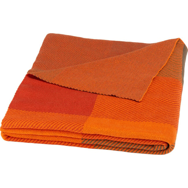 Harvest Throw Blanket, Orange