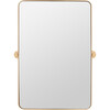 Delinah Mirror, Brown - Mirrors - 1 - thumbnail