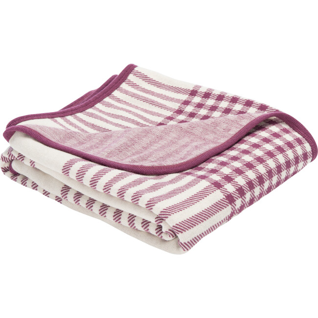 Denita Throw Blanket, Purple
