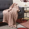 Adalina Throw Blanket, Pink - Throws - 2