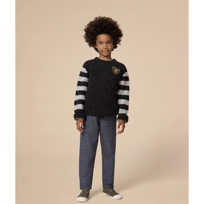 Mailbox Sweater, Charcoal Grey