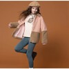 Blush Sheerling Jacket, Coral - Jackets - 2