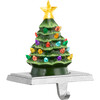 Illuminated Stocking Hanger, Green Tree - Accents - 1 - thumbnail