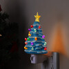 Nostalgic Tree Nightlight, Blue - Accents - 2
