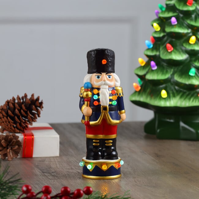 Nostalgic Ceramic Nutcracker