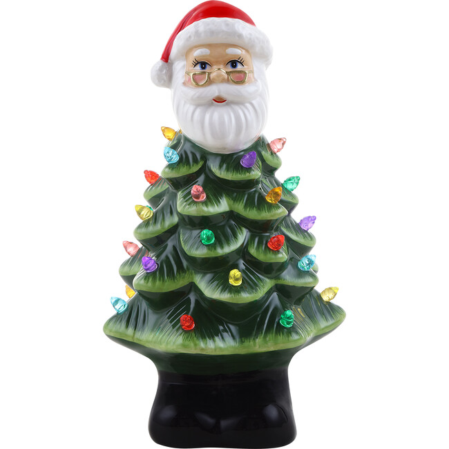 Nostalgic Ceramic Santa Tree - Accents - 1
