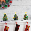 Illuminated Stocking Hanger, Green Tree - Accents - 3