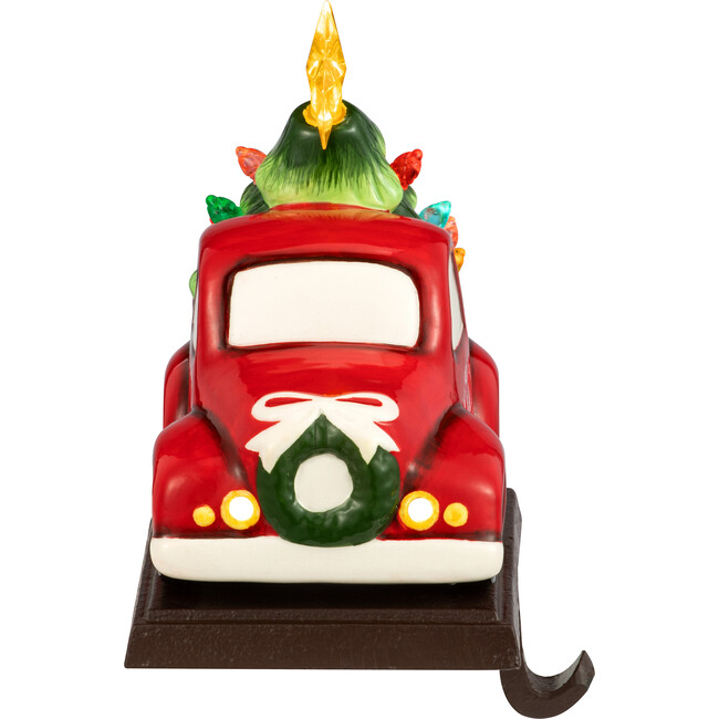 Illuminated Stocking Hanger, Red Truck - Accents - 4