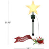 Animated Tree Topper, Elves in Sleigh - Tree Toppers - 4