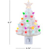 Nostalgic Tree Nightlight,  White - Accents - 3