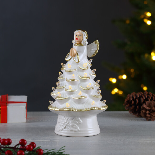 Nostalgic Ceramic Angel Tree