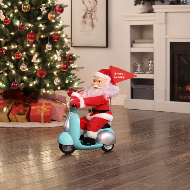 Scootin' Santa - Accents - 3