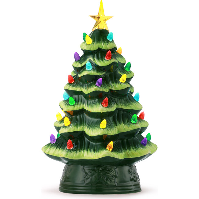Nostalgic Christmas Tree, Green - Accents - 1