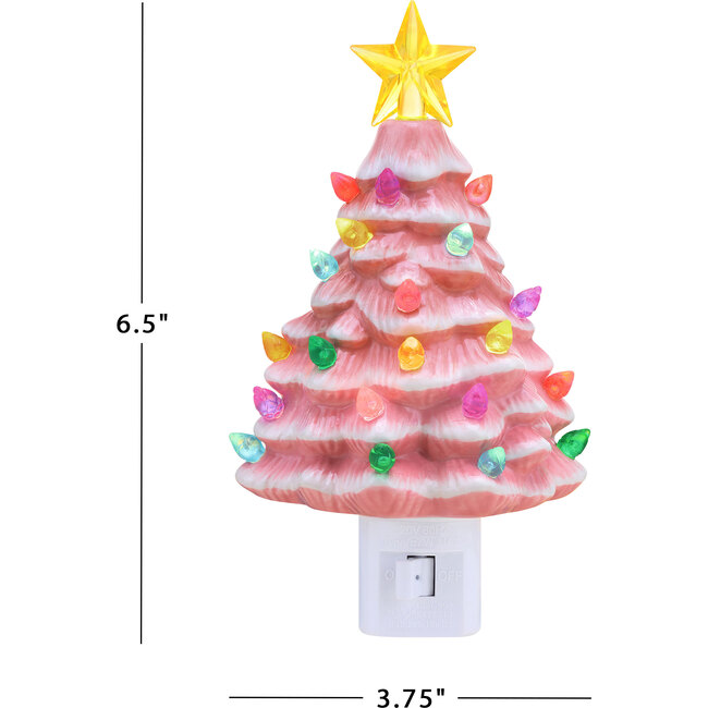 Nostalgic Tree Nightlight, Pink - Accents - 3