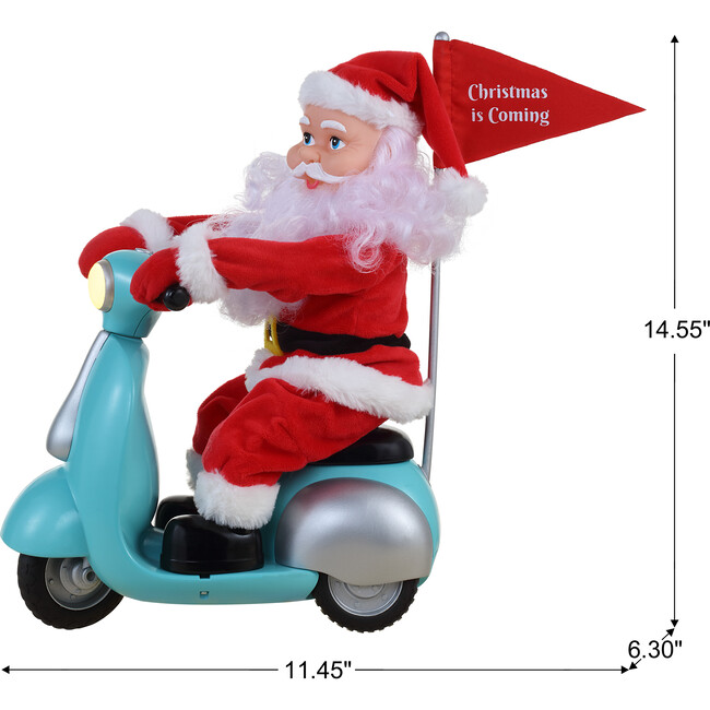 Scootin' Santa - Accents - 5