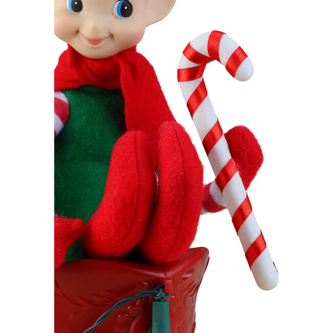 Tabletop Elves in Sleigh - Accents - 6
