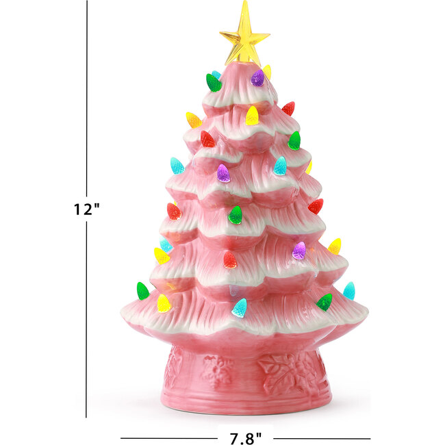 Nostalgic Christmas Tree, Light Blue - Accents - 3