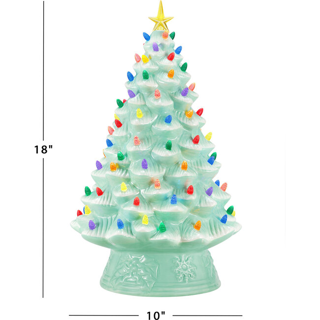 Nostalgic Christmas Tree, Seafoam - Accents - 3