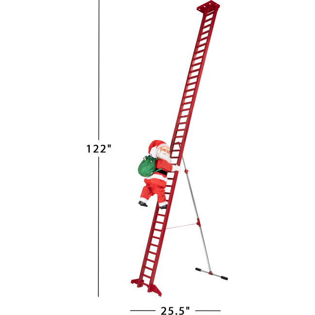 Outdoor Climbing Santa - Accents - 6