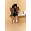 Faux Sherpa Coat, Brown - Jackets - 3
