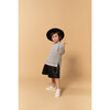 Quilted Faux Leather Skirt, Black - Skirts - 4