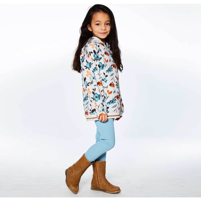 Rib Legging, Light Blue - Leggings - 3