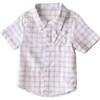 Chex Thistle Shirt, White - Shirts - 1 - thumbnail