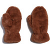 Women's Coco Camel Faux Fur Gloves - Gloves - 1 - thumbnail