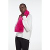 Women's Bambi Confetti Pink Faux Fur Scarf - Scarves - 2