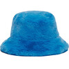 Amara Kids Azure Blue Faux Fur Hat - Hats - 1 - thumbnail