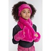 Abby Kids Bundle Confetti Pink Faux Fur Bundle - Scarves - 2