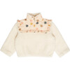 Anais Sherpa Pullover, Beige - Sweaters - 1 - thumbnail